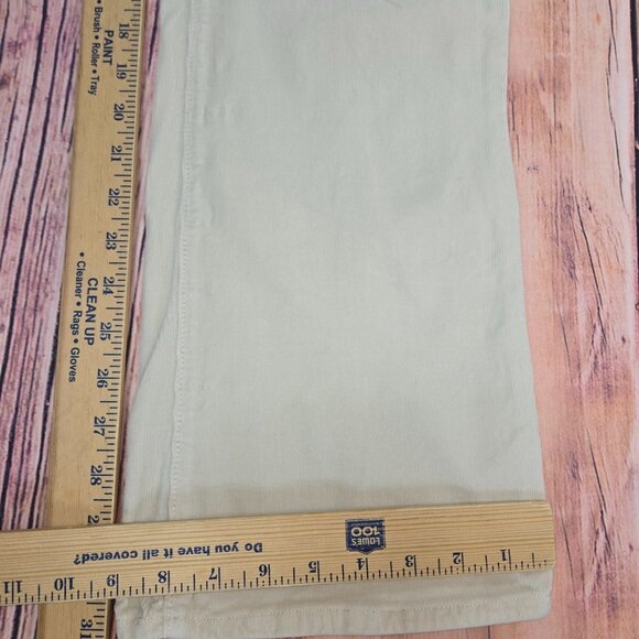 Lucky Brand Lola Bootcut Jeans 12/31 Beige (34x31) Relaxed Fit - Picture 10 of 10